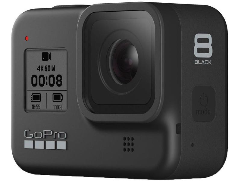 その他 GoPro hero 8 GoPro Hero 8 Black 12MP 4K60 Wi-Fi Bluetooth GPS - à Prova de Água